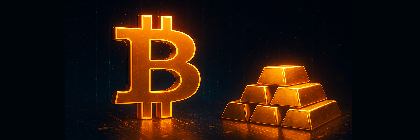 Bitcoin випередить золото?