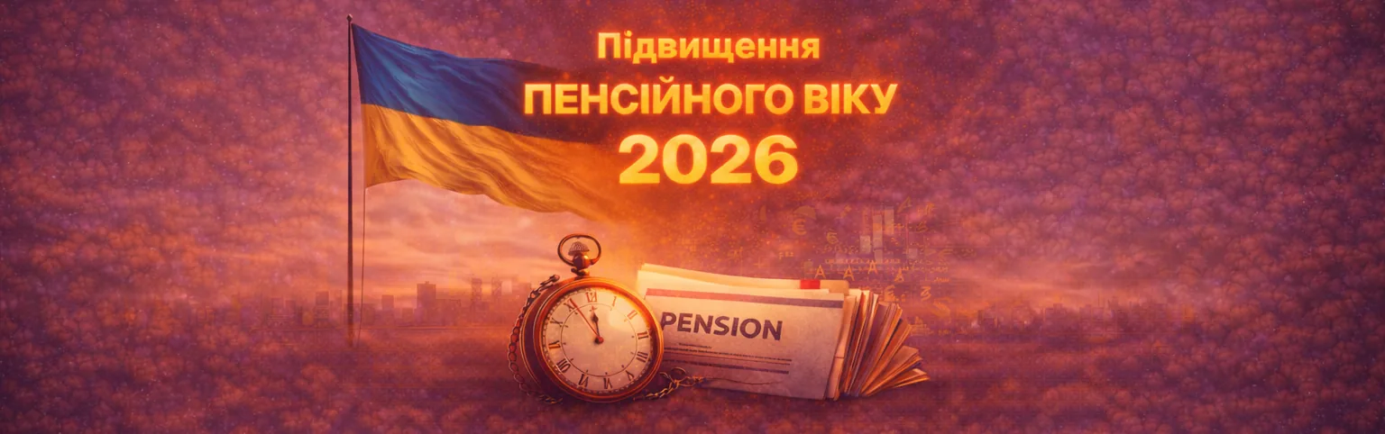 Пенсійний вік в Україні збільшать у 2026 році?